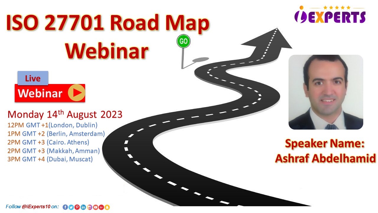 ISO27701 Roadmap Webinar
