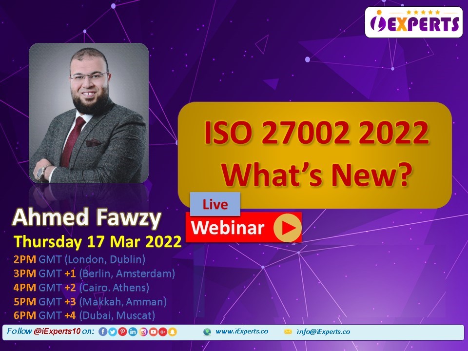 ISO 27002 What's New? 