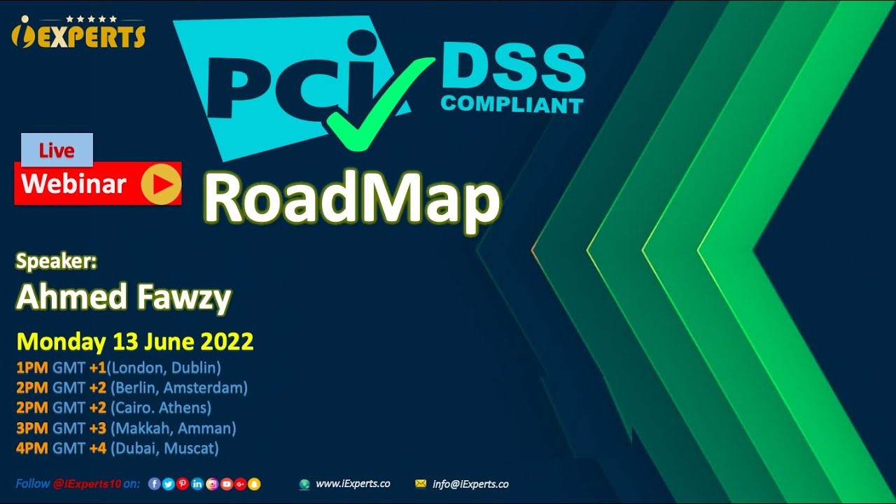 PCI DSS Compliant RoadMap Webinar